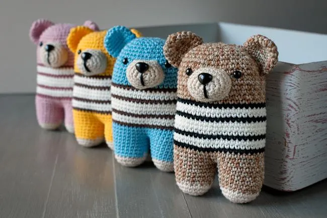 ositos amigurumi | Aprender manualidades es facilisimo.com