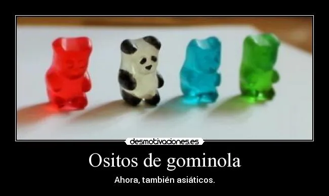 Ositos de gominola | Desmotivaciones