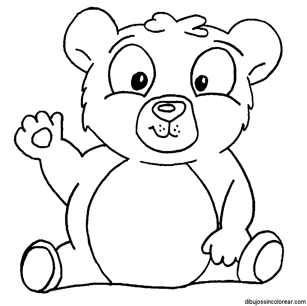 Oso Para Colorear Oso Para Colorear 2 Oso Para Colorear 3