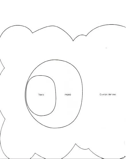 Moldes en fomi de osos - Imagui