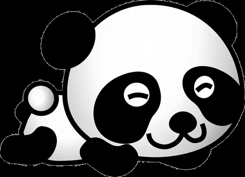 Osos panda para imprimir-Imagenes y dibujos para imprimir | 클립 ...