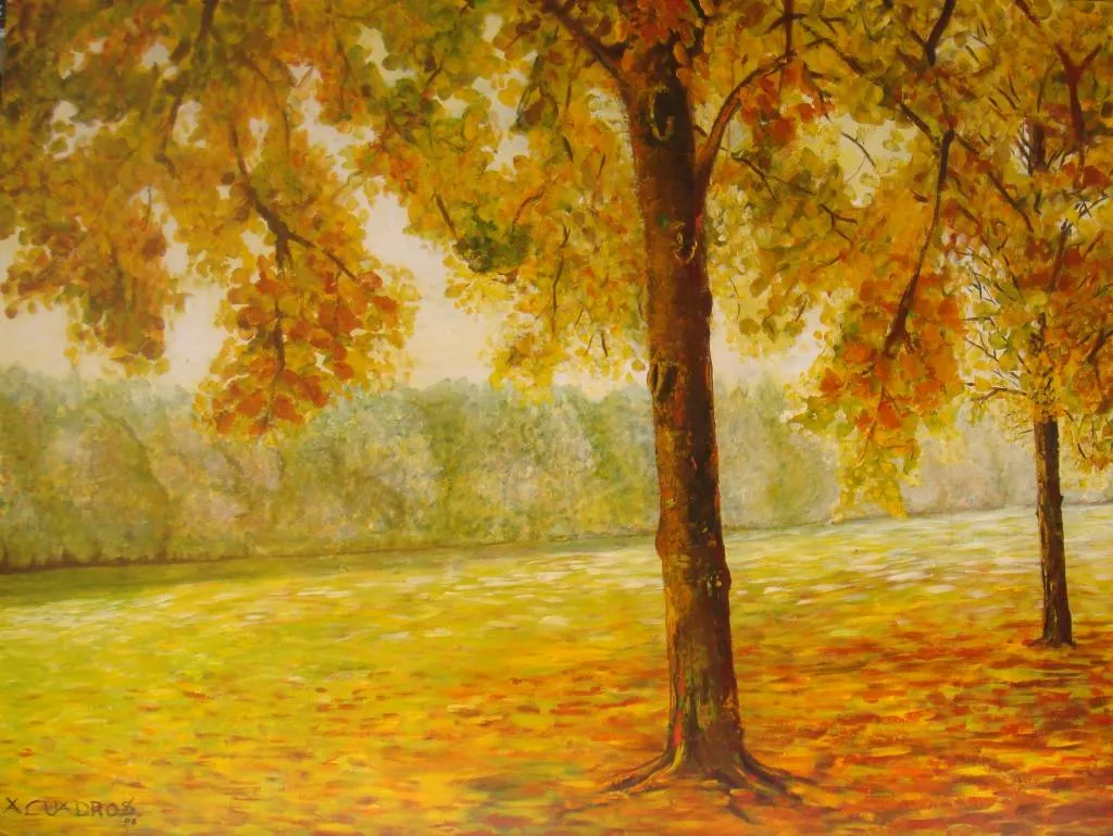 OTOÑO IMPRESIONISTA adriana cuadros - Artelista.