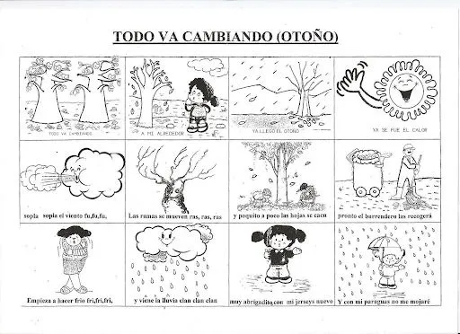 OTOÑO – MATERIAL TRABAJAR OTOÑO PARA NIÑOS