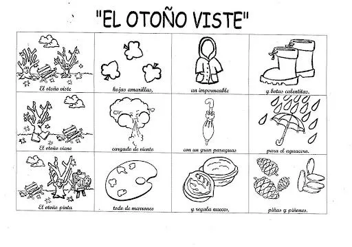 OTOÑO – MATERIAL TRABAJAR OTOÑO PARA NIÑOS