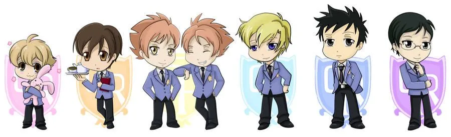 Ouran Highschool Host Club Chibi Twins