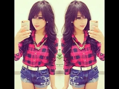 Outfits con Camisas de Cuadros - YouTube