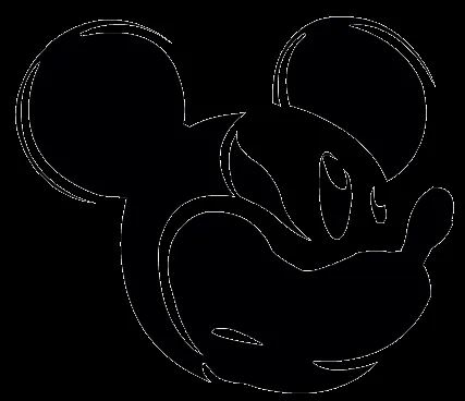 Mickey Mouse Ears Silhouette - Cliparts.co