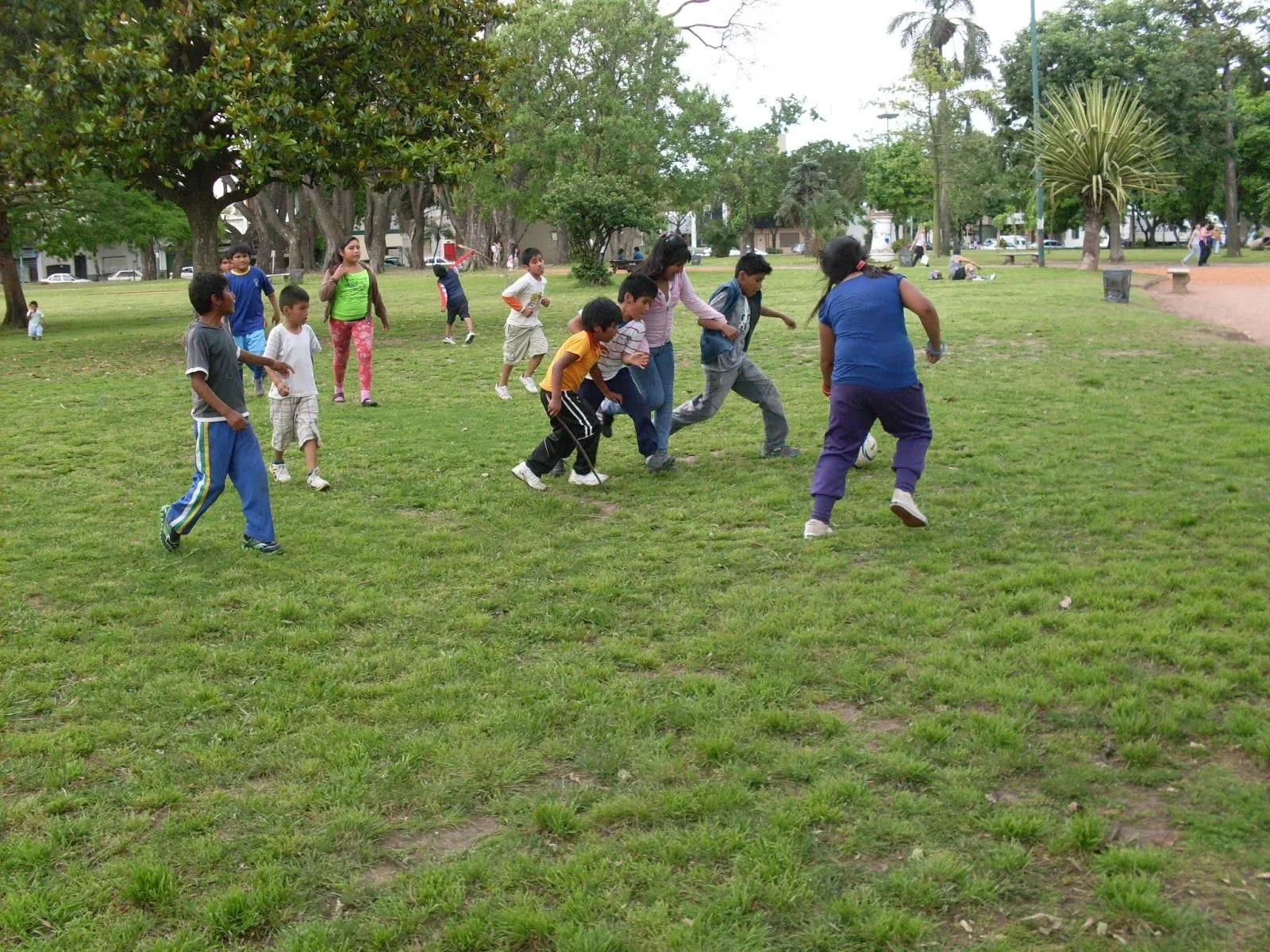 LAS OYITAS: Picadito en parque Avellaneda....