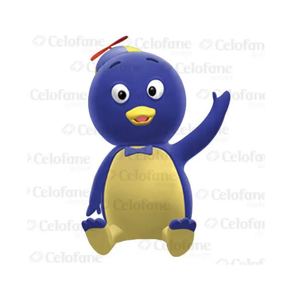 Convite Pablo - Backyardigans | Celofane Design | 1614C4 - Elo7