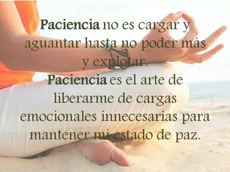 Paciencia | Frases para pensar | Pinterest