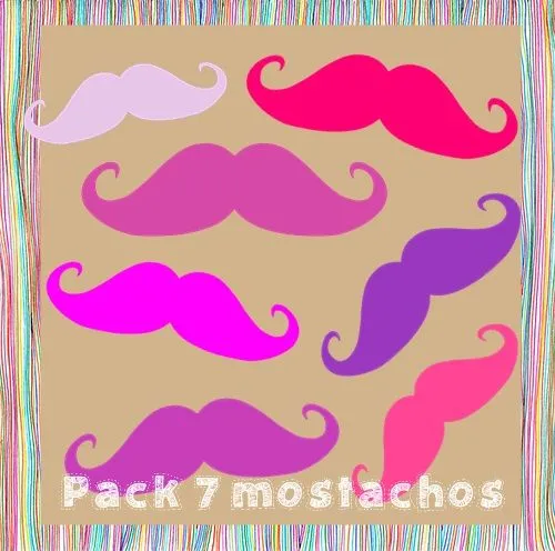 Pack 14 Mostachos by PinkMoustache on DeviantArt