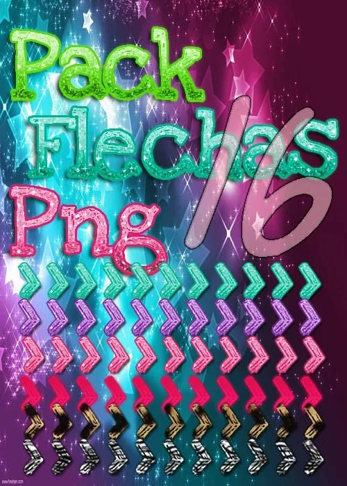 Pack 16 Flechas Png by ~FernandaaEditions on deviantART