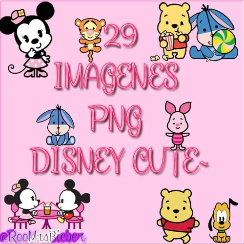 Pack 29 Imagenes Png Disney Cute~ by ~Roochu13 on deviantART