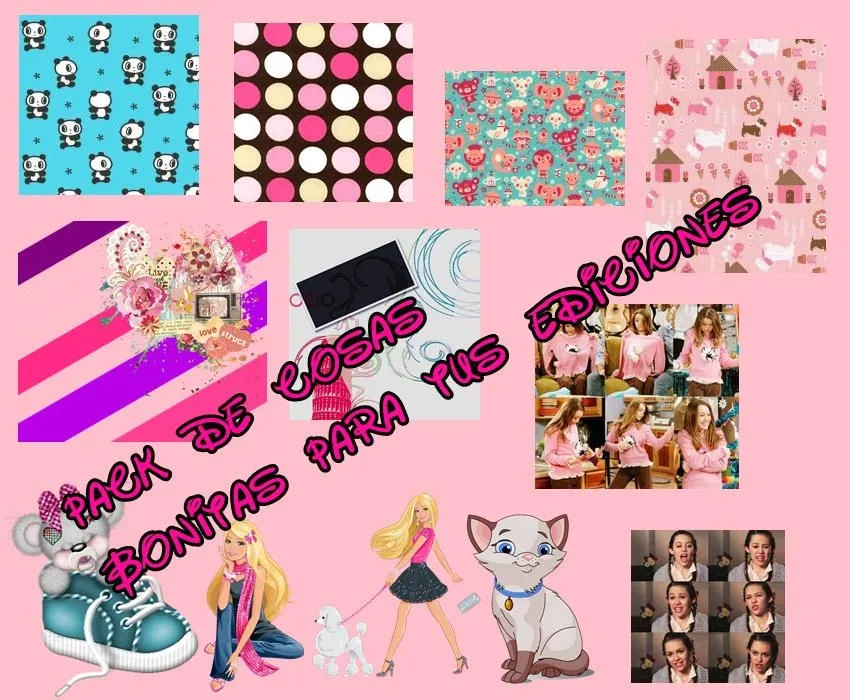 pack de cosas bonitas para tus ediciones by Biilu on DeviantArt