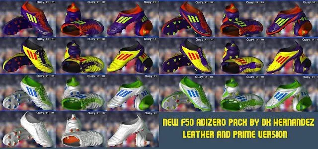 Nuevo Pack Botas F50 adizero | DESCARGAR Parches PES 2015, PES ...