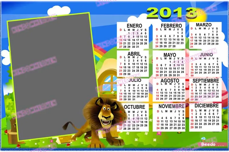 PACK CALENDARIOS 2013 PSD PNG PARA IMPRIMIR PROFESIONALES