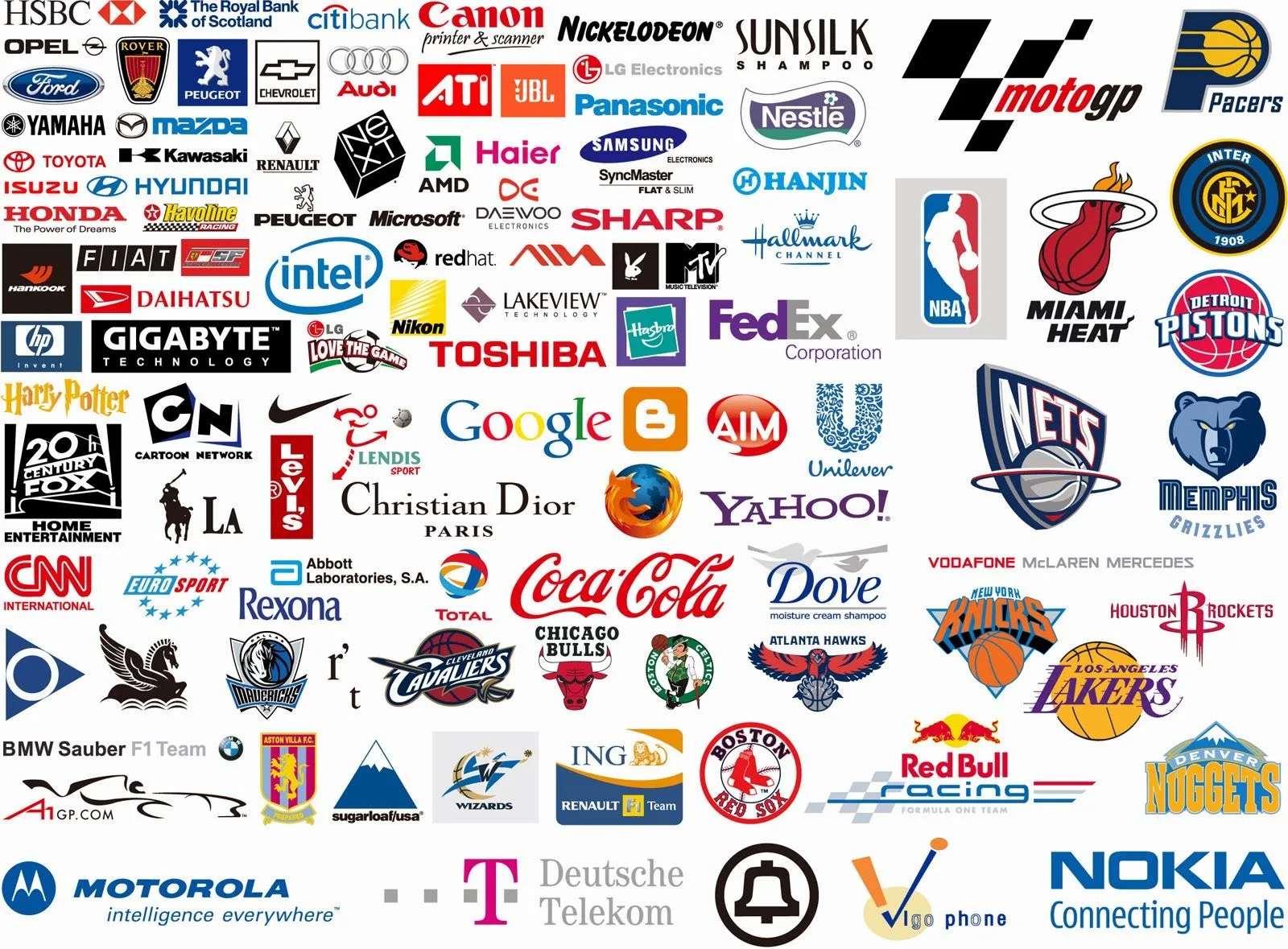 Pack com mais de 50 logos famosos - Vetores Download