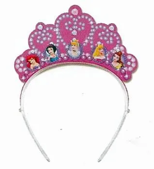 PACK 6 CORONAS TIARAS FIESTA CUMPLEAÑOS PRINCESAS - Mundobebe.es ...