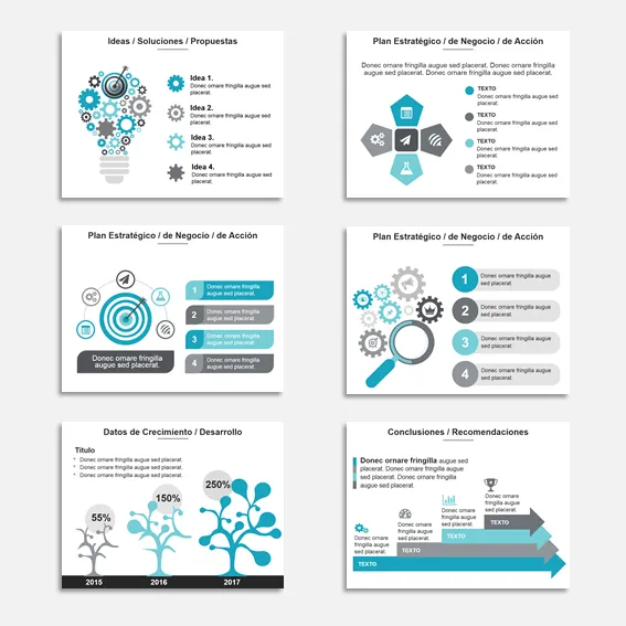 Pack Crea y Diseña Informes, Propuestas y Presentaciones Power Point