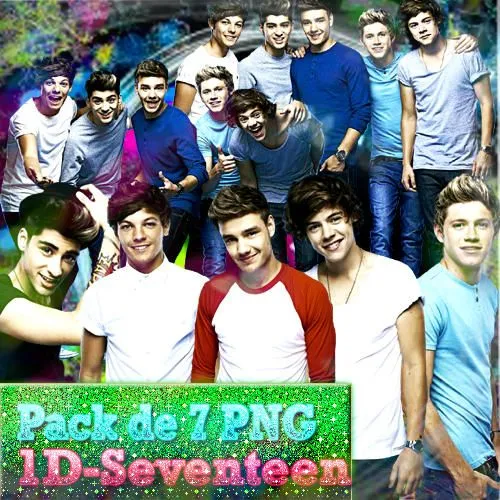 Pack de 7 imagenes PNG 1D-seventeen by ~krtes2703 on deviantART