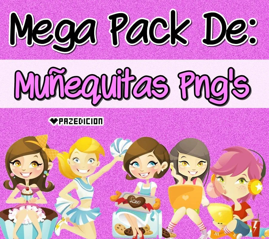 pack LINDO de munequitas PNG by PazTutorials on DeviantArt