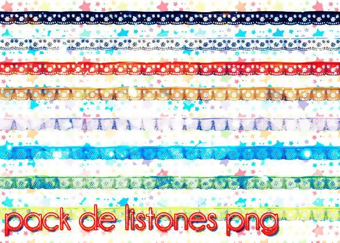 pack de listones png by beliebers12 on deviantART