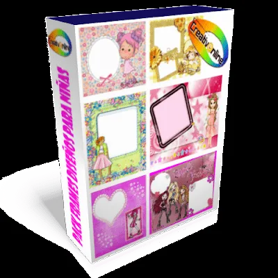  ... frames con diseños para las nenas - Material para Diseñadores y