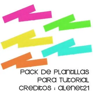 Pack De Plantillas Para Tutorial by ~MaferEditionsLove on deviantART