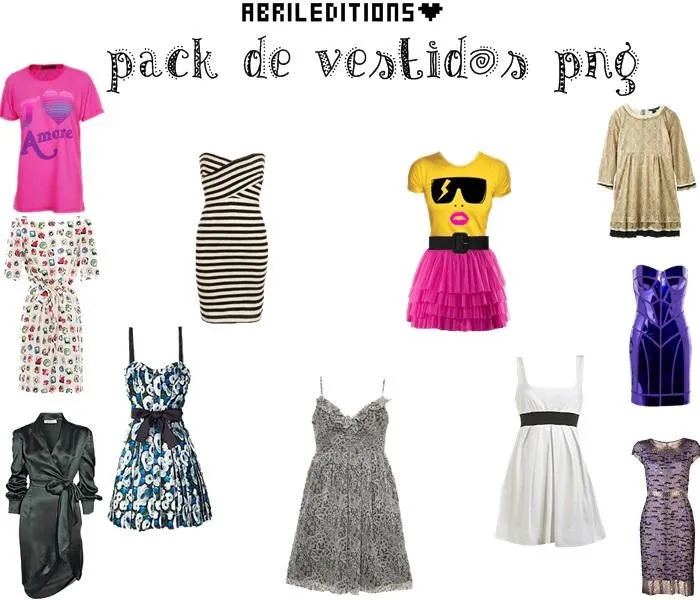 PACK DE ROPA PNG by AbrilEditions1 on deviantART