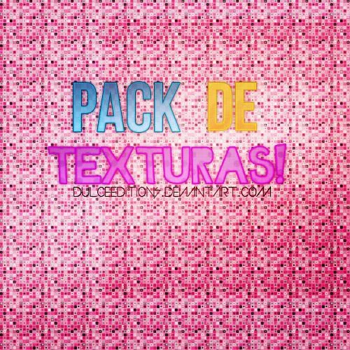 Pack de Texturas. by ~DulceEditions on deviantART