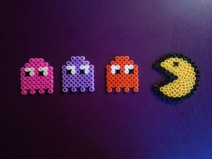 PacMan By BambooCocoa | Hama Beads Fever | Pinterest