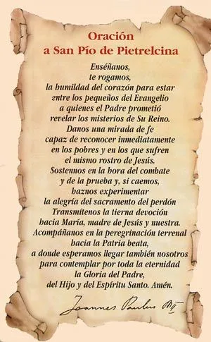 Padre José Medina: SANTO PADRE PIO: Modelo de espiritualidad y ...