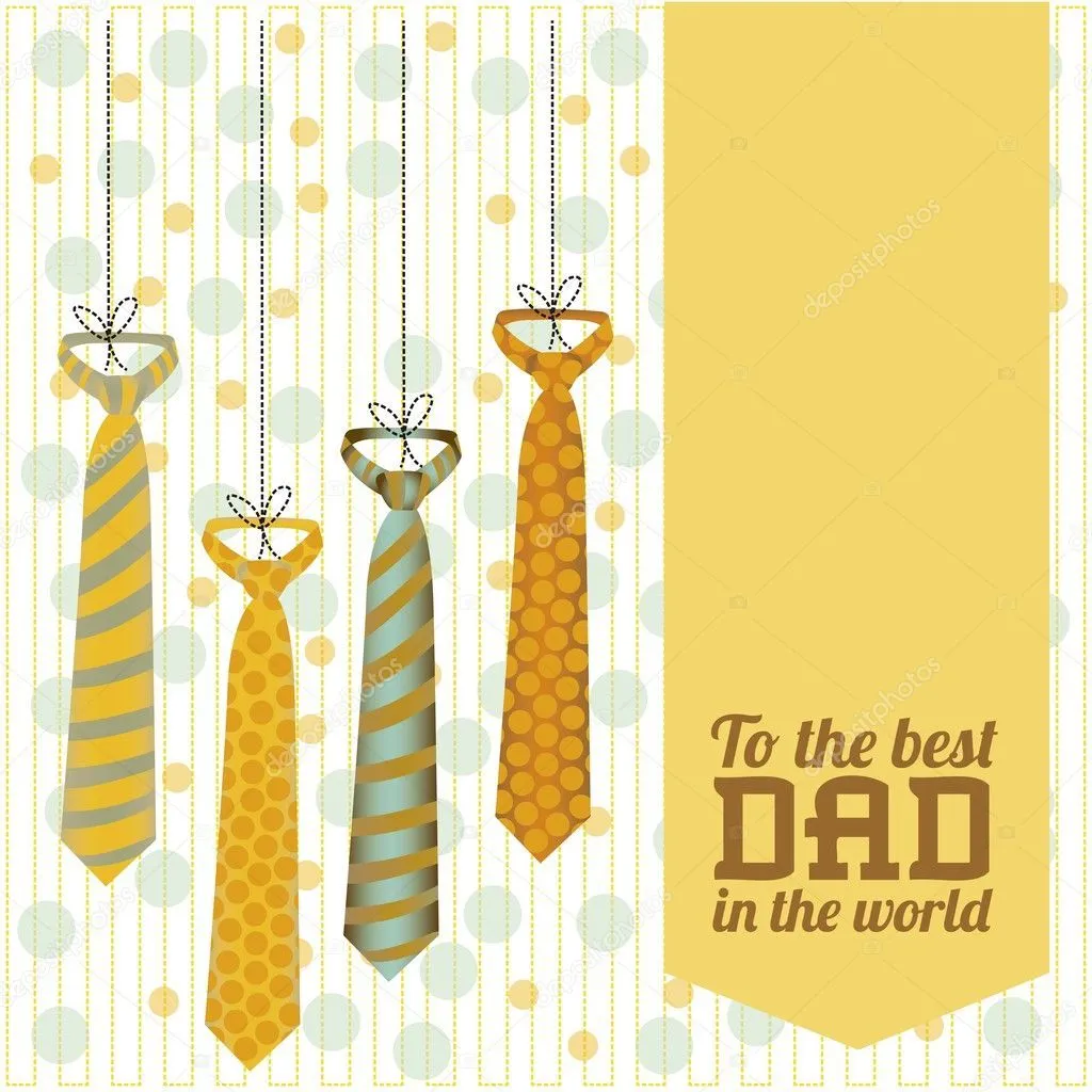 el día de padre — Vector stock © grgroupstock #