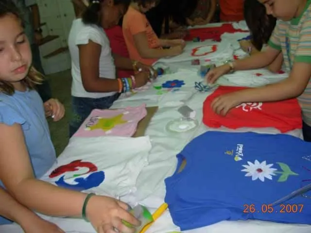 PadresFree: Pintar camisetas