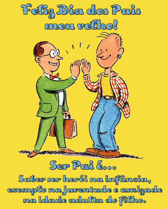 Pai eu te amo muito, feliz Dia dos Pais! | Fotos para Facebook