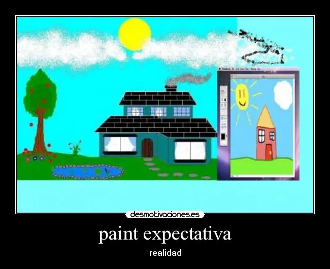 paint expectativa | Desmotivaciones