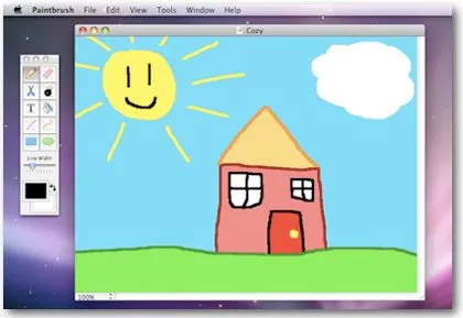 Paintbrush, el equivalente al Paint de Microsoft | KoldoMac