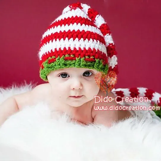 1 pairFree envío S07014A ganchillo hechos a mano precioso bebé de ...