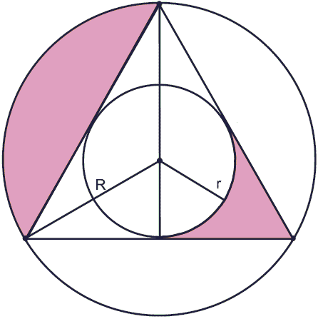 Pairs of Areas in Equilateral Triangle