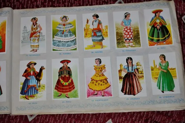 EL PAÍS DE LOS CROMOS: TRAJES TÍPICOS DE TODO EL MUNDO
