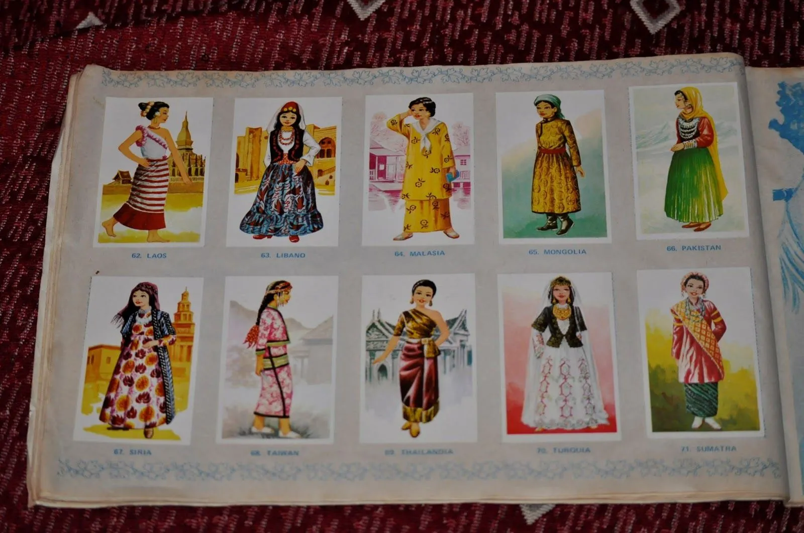 EL PAÍS DE LOS CROMOS: TRAJES TÍPICOS DE TODO EL MUNDO