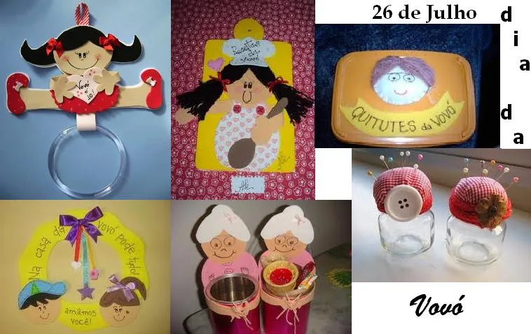 PAIS, FILHOS E EDUCADORES: Dia da Vovó