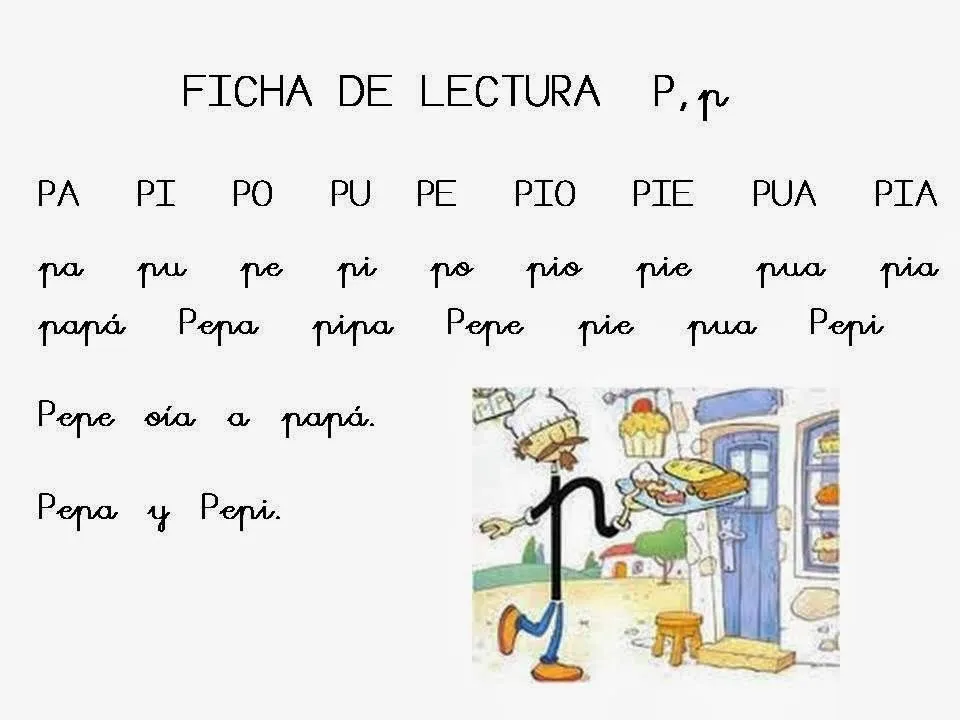 EL PAÍS DE LAS LETRAS: FICHA DE LECTURA "LA P"