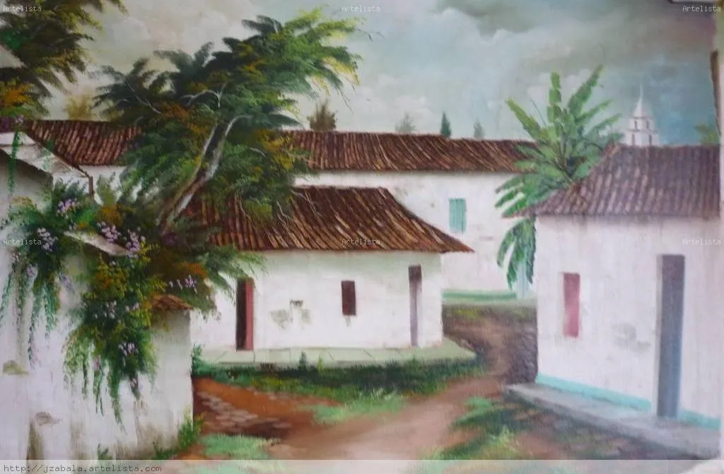 paisaje colonial judith zabala davila - Artelista.