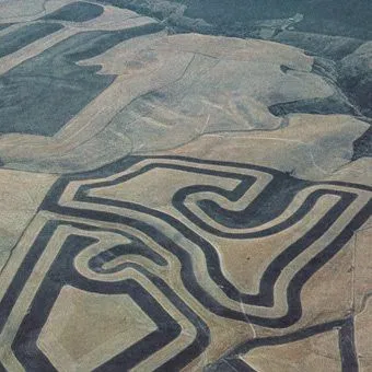 El paisaje efímero: El arte del paisaje y la mano del hombre