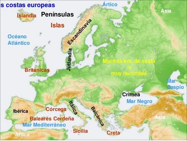 El paisaje de europa y españa tema 7