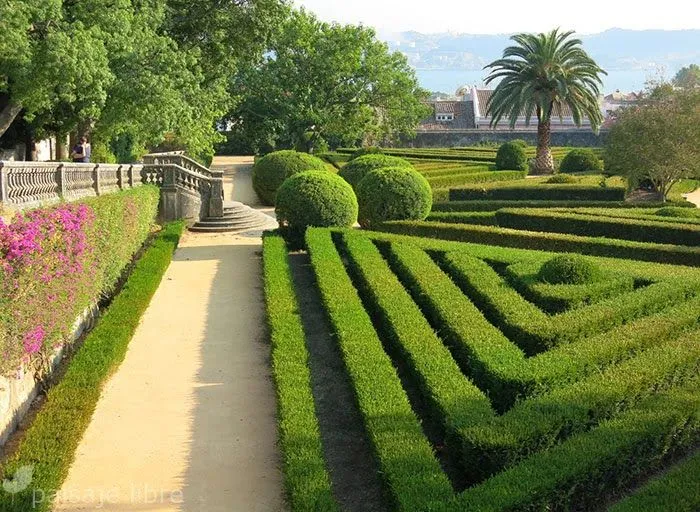 paisaje libre: Jardín Botánico de Ajuda en Lisboa