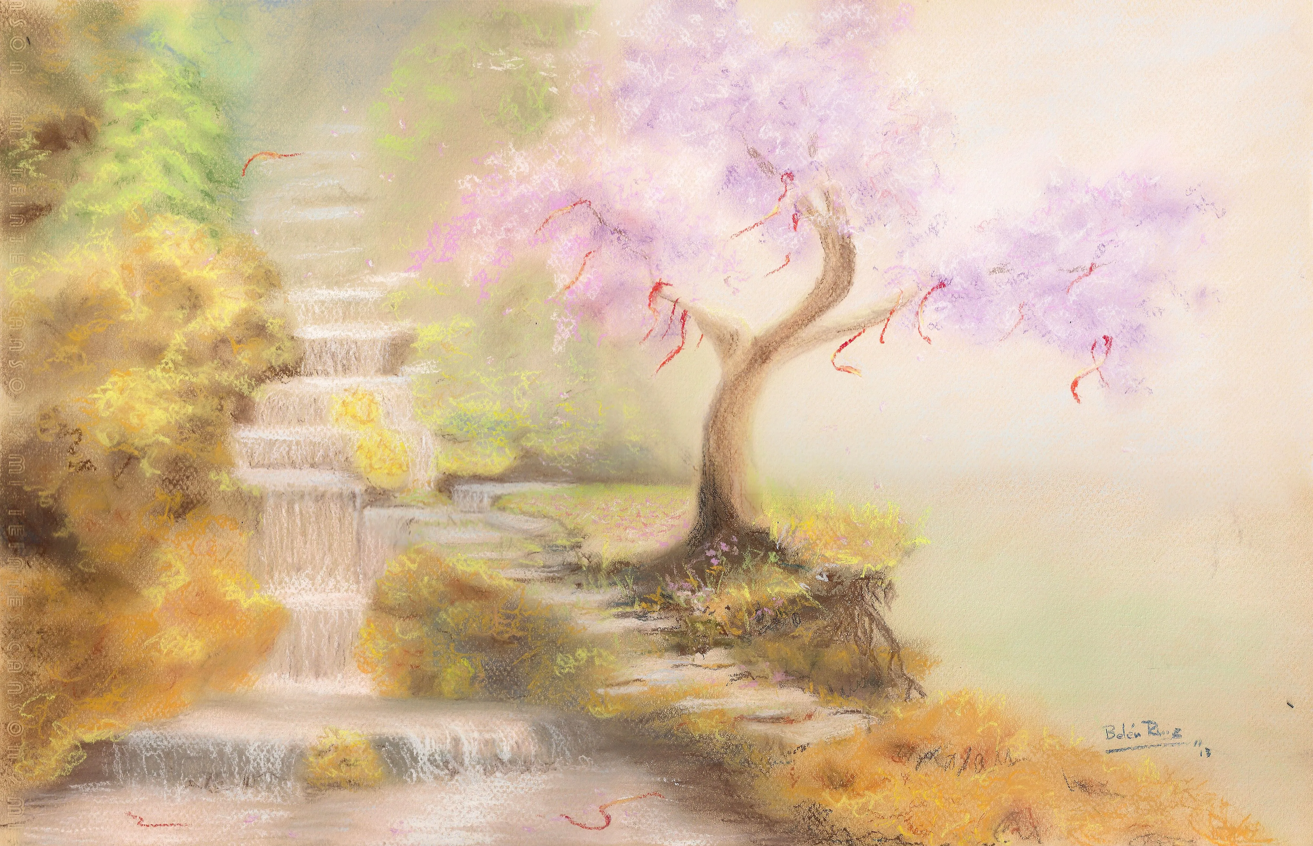 Paisaje en pastel – Belen Ruiz Valderrey