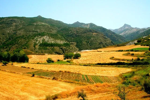 Paisaje de Sierra Nevada en verano / Sierra Nevada's landscape in ...