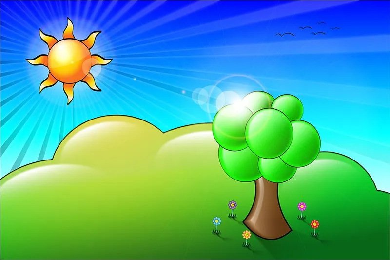 Paisaje vectoriales - Imagui